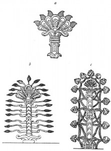 CONVENTIONAL TREES OF ASSYRIAN BAS-RELIEFS-fig063